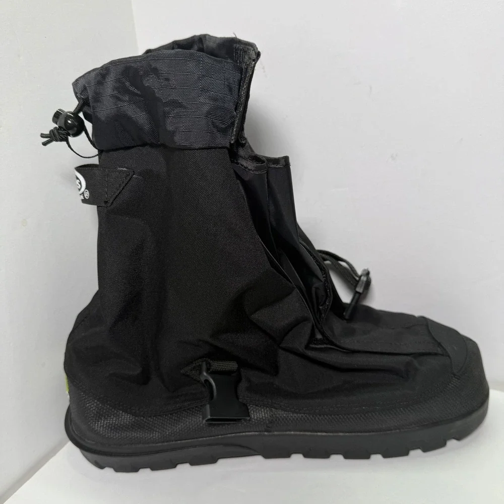 NEOS Voyager Overshoe Boots Mens XXL Black Waterproof Nylon Winter Snow Gear